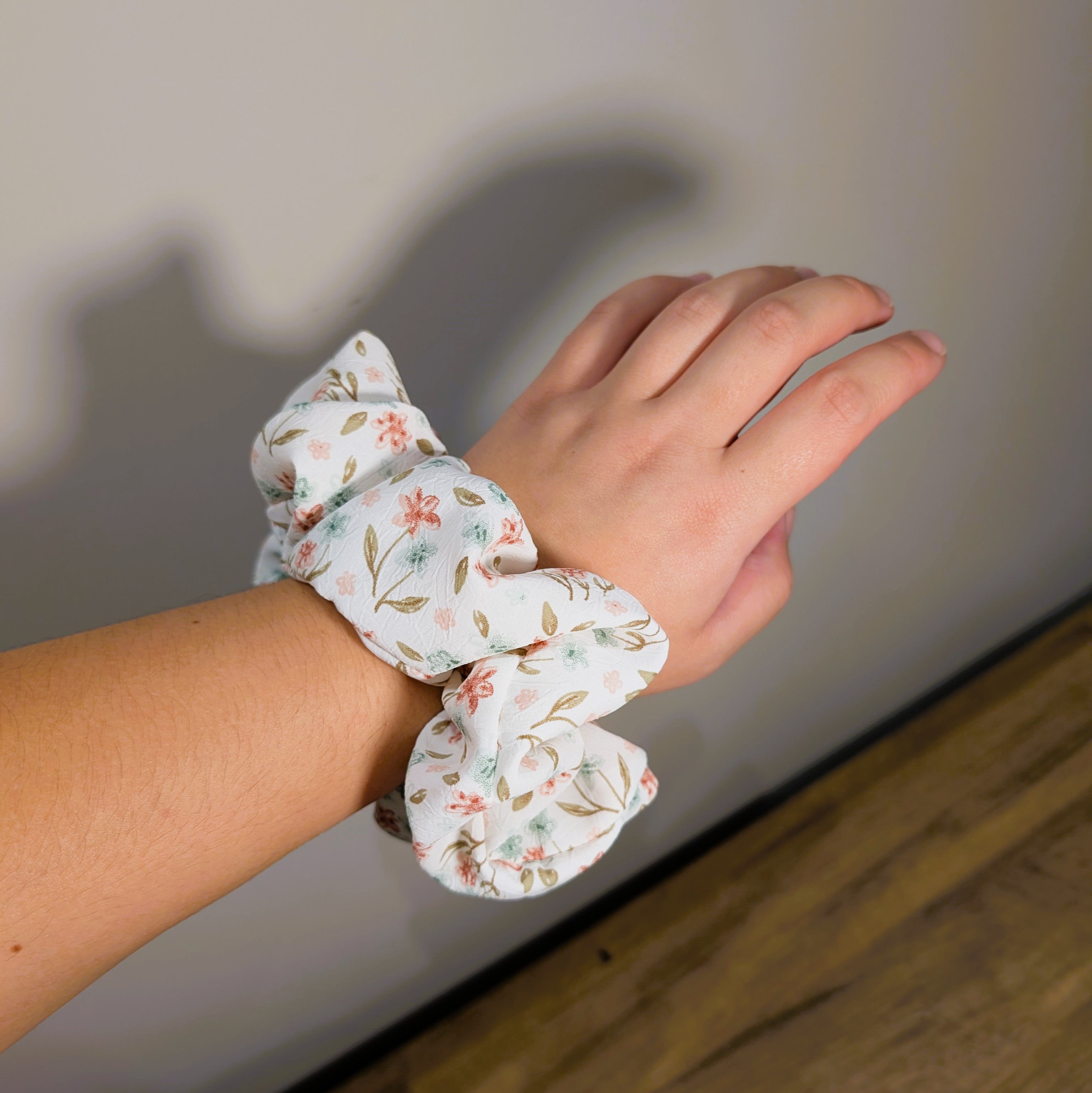 Floral Scrunchie